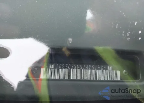 2007 Pontiac G6 z USA, uszkodzony, nr VIN 1G2ZG58N574251989